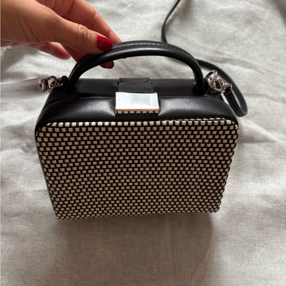 Theory Leather Box Bag